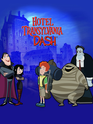 Screenshots of the Hotel Transylvania Dash game for iPhone, iPad or iPod.