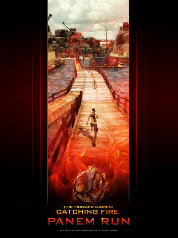 Screenshots of the Hunger Games: Catching Fire game for iPhone, iPad or iPod.