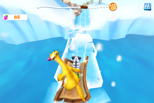 Screenshots of the Ice age: Adventures game for iPhone, iPad or iPod.