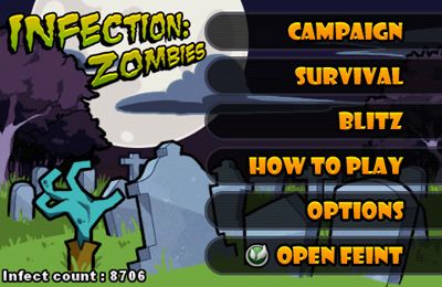Screenshots of the Infection zombies game for iPhone, iPad or iPod.