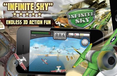 Screenshots of the Infinite Sky game for iPhone, iPad or iPod.