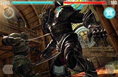 Screenshots of the Infinity Blade 2 game for iPhone, iPad or iPod.