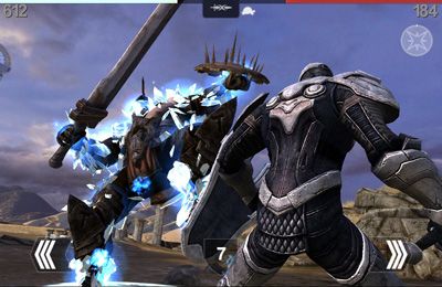 Screenshots of the Infinity Blade 3 game for iPhone, iPad or iPod.