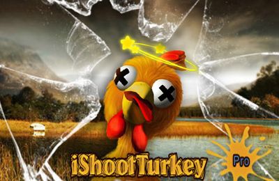 Screenshots of the iShootTurkey Pro game for iPhone, iPad or iPod.