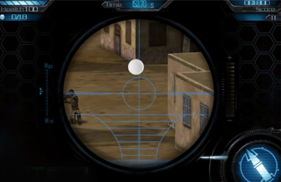 Screenshots of the iSniper 3D Arctic Warfare  game for iPhone, iPad or iPod.