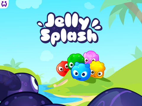 Screenshots of the Jelly Splash game for iPhone, iPad or iPod.