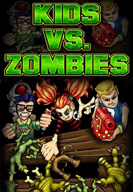 Screenshots of the Kids vs. Zombies game for iPhone, iPad or iPod.