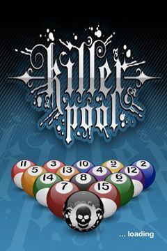 Screenshots of the Killer Pool game for iPhone, iPad or iPod.