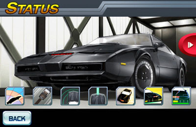 Screenshots of the Knight Rider game for iPhone, iPad or iPod.
