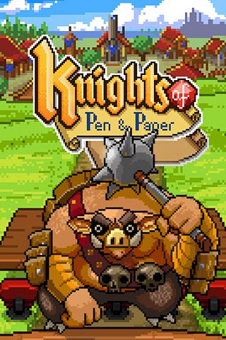 Screenshots of the Knights of pen & paper game for iPhone, iPad or iPod.