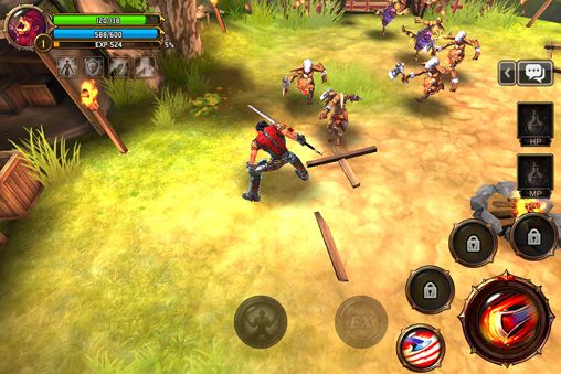 Screenshots of the Kritika: Chaos unleashed game for iPhone, iPad or iPod.