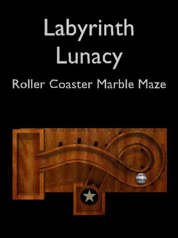 Screenshots of the Labyrinth lunacy: Roller coaster marble maze game for iPhone, iPad or iPod.