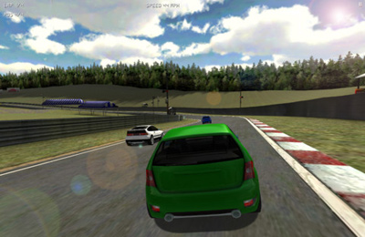 Screenshots of the Legal Speed Racing game for iPhone, iPad or iPod.