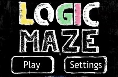 Screenshots of the Logic Maze game for iPhone, iPad or iPod.