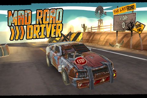 Screenshots of the Mad road driver game for iPhone, iPad or iPod.