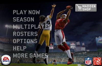 Screenshots of the MADDEN NFL 10 by EA SPORTS game for iPhone, iPad or iPod.
