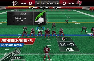 Screenshots of the Madden NFL 25 game for iPhone, iPad or iPod.