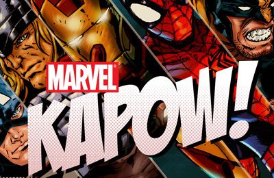 Screenshots of the Marvel Kapow! game for iPhone, iPad or iPod.