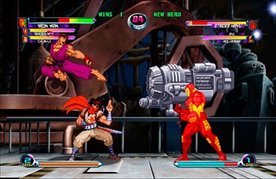 ... vs. CAPCOM 2 - iPhone game screenshots. Gameplay MARVEL vs. CAPCOM 2