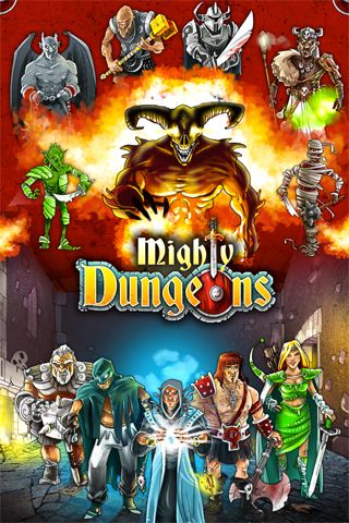 Screenshots of the Mighty dungeons game for iPhone, iPad or iPod.