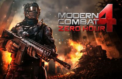Screenshots of the Modern Combat 4: Zero Hour game for iPhone, iPad or iPod.