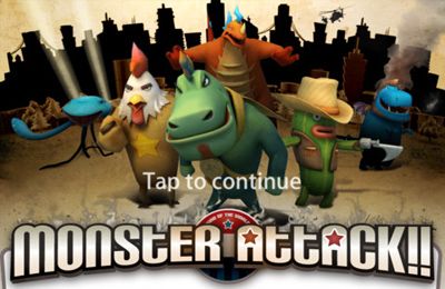 Screenshots of the Monster Attack! game for iPhone, iPad or iPod.