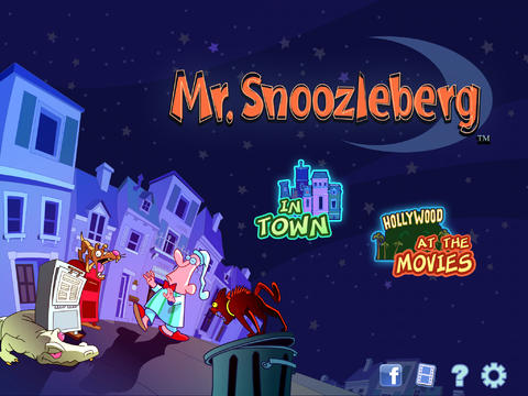 Screenshots of the Mr Snoozleberg game for iPhone, iPad or iPod.