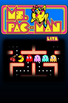 Screenshots of the Ms. Pac-Man game for iPhone, iPad or iPod.
