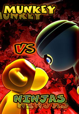 Screenshots of the Munkey vs Ninjas game for iPhone, iPad or iPod.