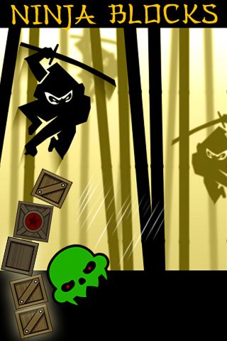 Screenshots of the Ninja: Blocks game for iPhone, iPad or iPod.