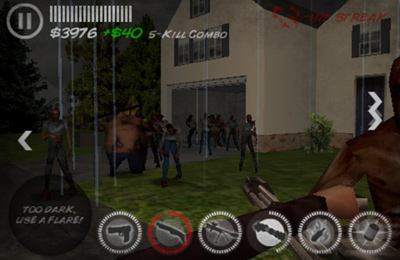 Screenshots of the N.Y.Zombies game for iPhone, iPad or iPod.
