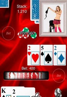 Screenshots of the Poker vs. Girls: Strip Poker game for iPhone, iPad or iPod.
