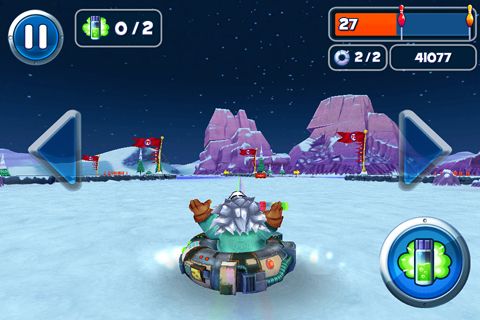 Screenshots of the Polar bowler game for iPhone, iPad or iPod.