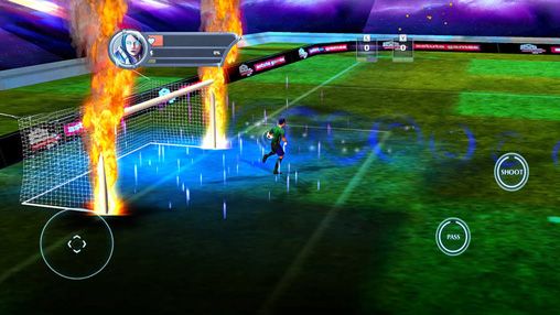 Screenshots of the Power soccer 2015 game for iPhone, iPad or iPod.