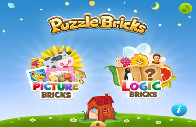 Screenshots of the Puzzle Bricks game for iPhone, iPad or iPod.