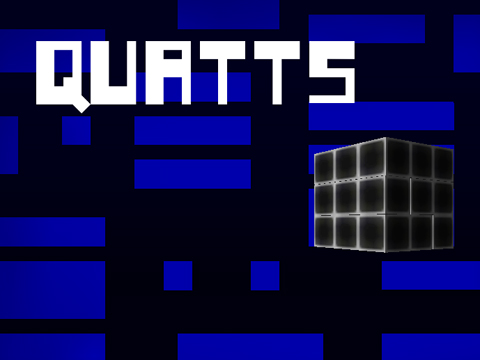 Screenshots of the Quatts game for iPhone, iPad or iPod.
