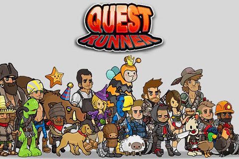 Screenshots of the Quest runners game for iPhone, iPad or iPod.