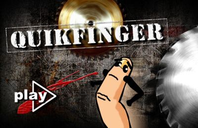 Screenshots of the Quikfinger game for iPhone, iPad or iPod.