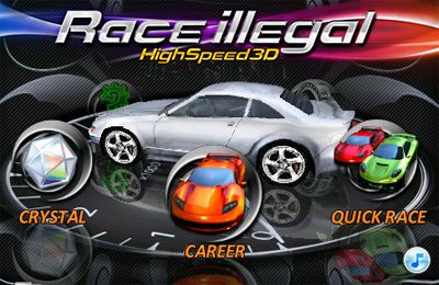 Screenshots of the Race illegal: High Speed 3D game for iPhone, iPad or iPod.