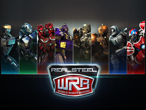 Screenshots of the Real Steel World Robot Boxing game for iPhone, iPad or iPod.