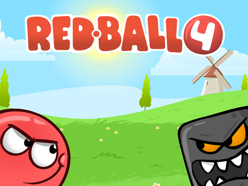 Screenshots of the Red ball 4 game for iPhone, iPad or iPod.