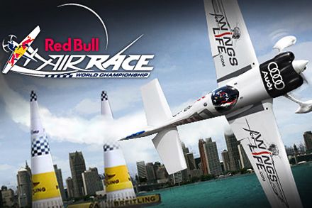 Screenshots of the Red Bull air race World championship game for iPhone, iPad or iPod.