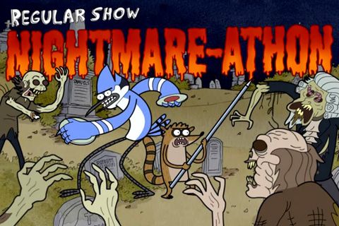 Screenshots of the Regular show: Nightmare-athon game for iPhone, iPad or iPod.