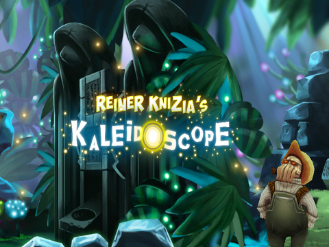 Screenshots of the Reiner Knizia's Kaleidoscope game for iPhone, iPad or iPod.