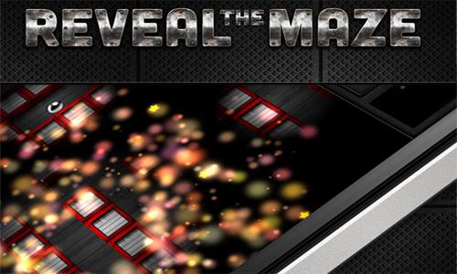 Screenshots of the Reveal The Maze game for iPhone, iPad or iPod.