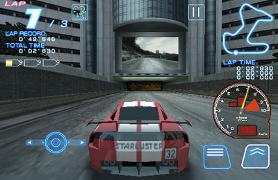 Screenshots of the RIDGE RACER ACCELERATED game for iPhone, iPad or iPod.