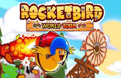 Screenshots of the Rocket Bird World Tour  game for iPhone, iPad or iPod.