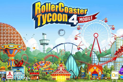 Screenshots of the Rollercoaster tycoon 4: Mobile game for iPhone, iPad or iPod.