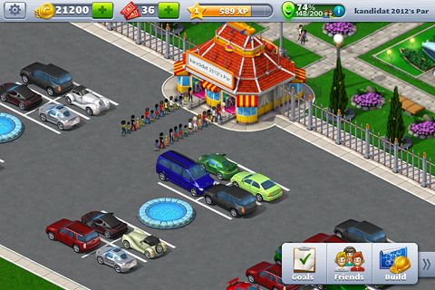 Screenshots of the Rollercoaster tycoon 4: Mobile game for iPhone, iPad or iPod.