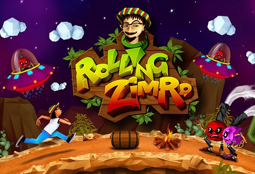 Screenshots of the Rolling Zimro game for iPhone, iPad or iPod.